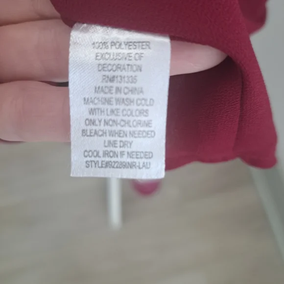 Socialite Maroon Floral Midi Dress - Picture 7 of 7